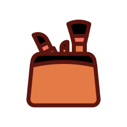 Makeup pouch icon