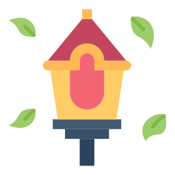 Bird house icon