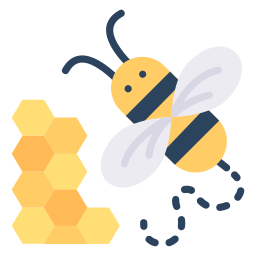 abeja icono