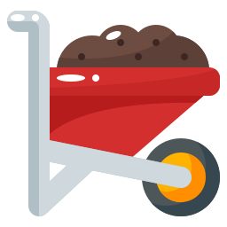 Wheelbarrow icon