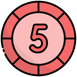 Poker chip icon