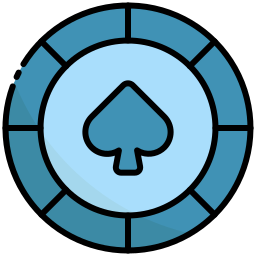 Покерная фишка иконка