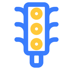 Traffic light icon