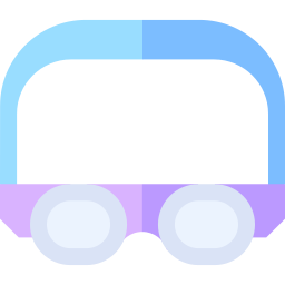 Swimming glasses icon