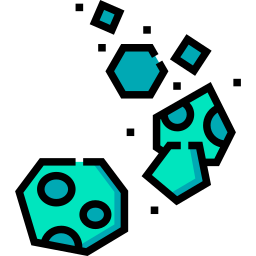 Asteroid belt icon