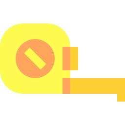 Measuring tape icon