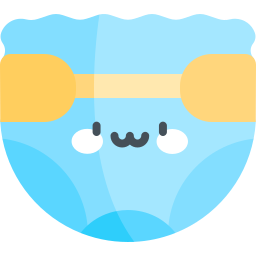 Baby diaper icon