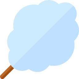 Cotton candy icon