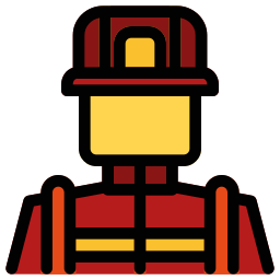 bombero icono