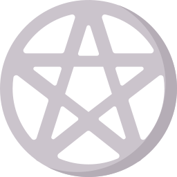 Wiccan symbols icon