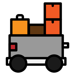 Trolley car icon