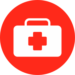 First aid kit icon