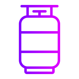 bouteille de gaz Icône