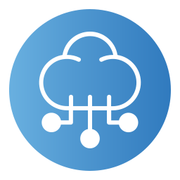 Cloud computing icon