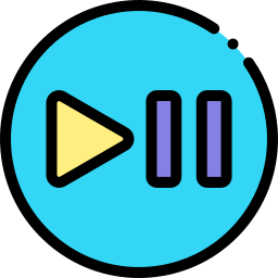 Pause play icon