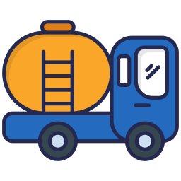 Tank truck icon