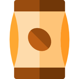 Coffee bag icon