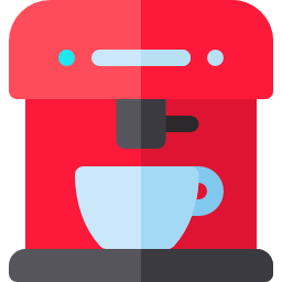 Coffee machine icon