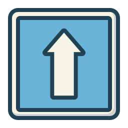 teken omhoog icoon