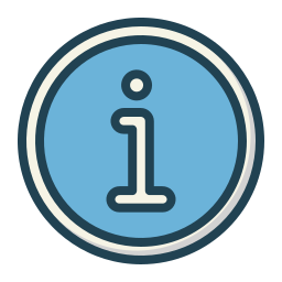 Information sign icon