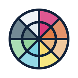 Color wheel icon