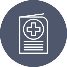 Health passport icon