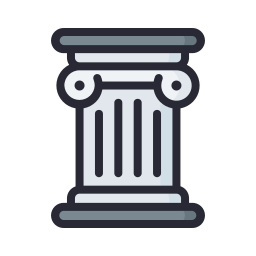 pilier antique Icône