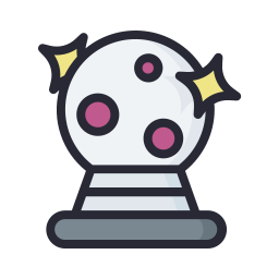 Magic ball icon