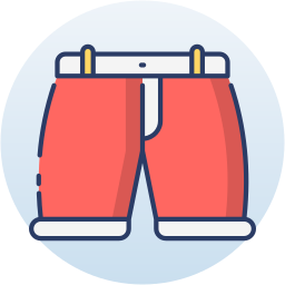 pantalones cortos icono