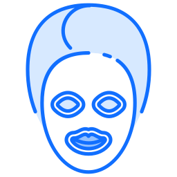 máscara facial icono