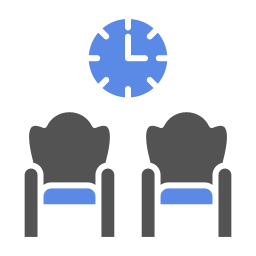 Waiting room icon