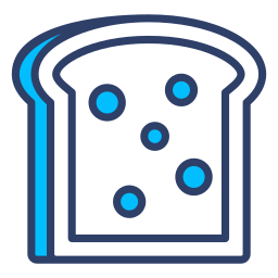 geschnittenes brot icon