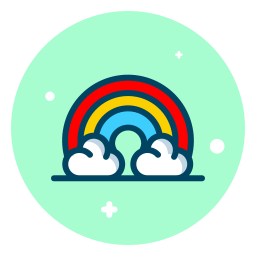 Rainbow icon