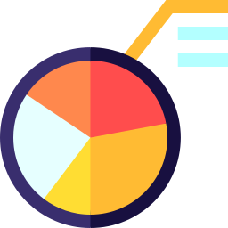 diagramme circulaire Icône