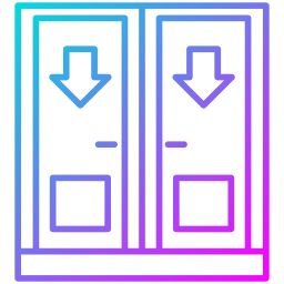 Exit door icon