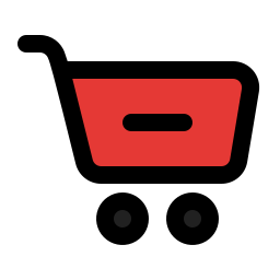 Delete cart icon