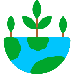 Green earth icon