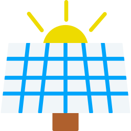 Solar panel icon