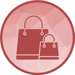 Shopping bag icon