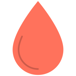 goccia di sangue icona