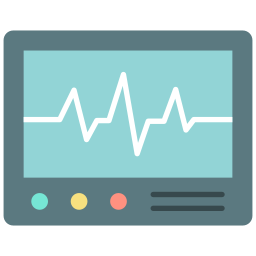 Electrocardiogram icon