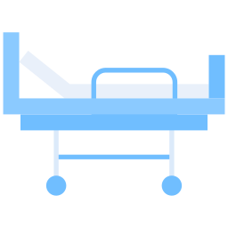 Hospital bed icon