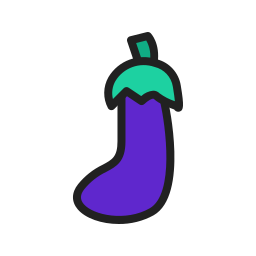 aubergine icoon