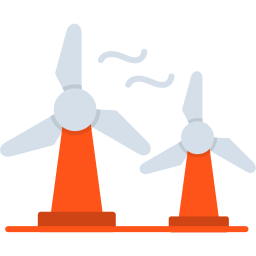 Wind power icon