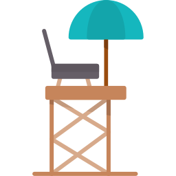 인명 구조원 의자 icon