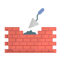 Brick wall icon