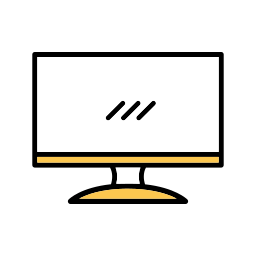 모니터 화면 icon