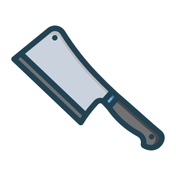 Butcher knife icon