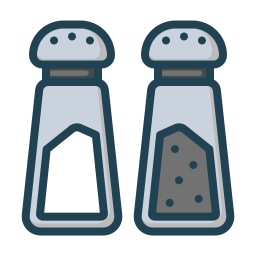 Salt and pepper icon