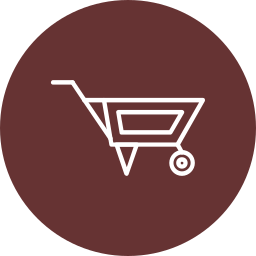 Wheelbarrow icon